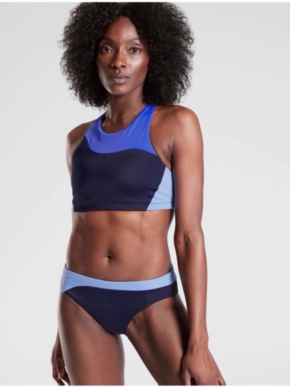 Athleta Freestyle Color block Bikini Set ✨ size M